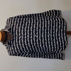 Bundle 3 for $25.  Crown & Ivy button down elephant print shirt